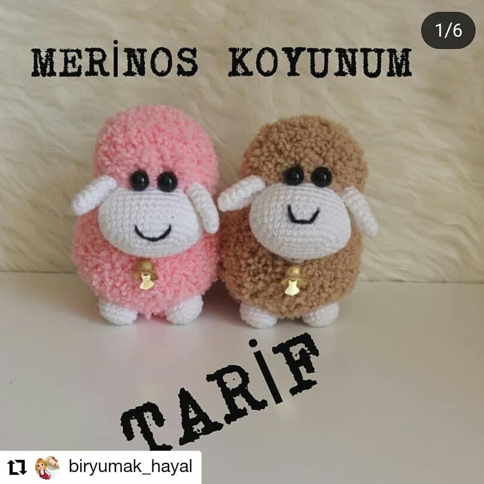 Merinos Kuzu amigurumi tarifi