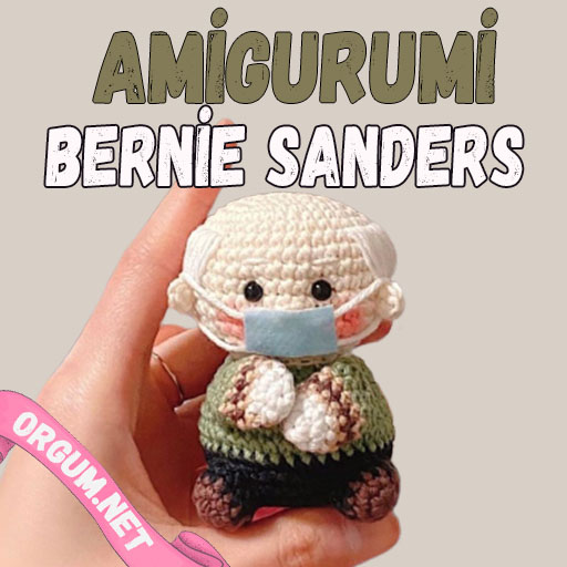 Bernie Sanders amigurumi tarifi
