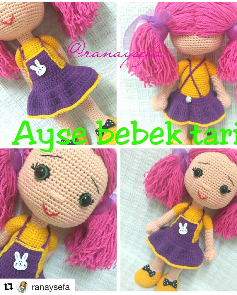 Ayşe Bebek amigurumi tarifi