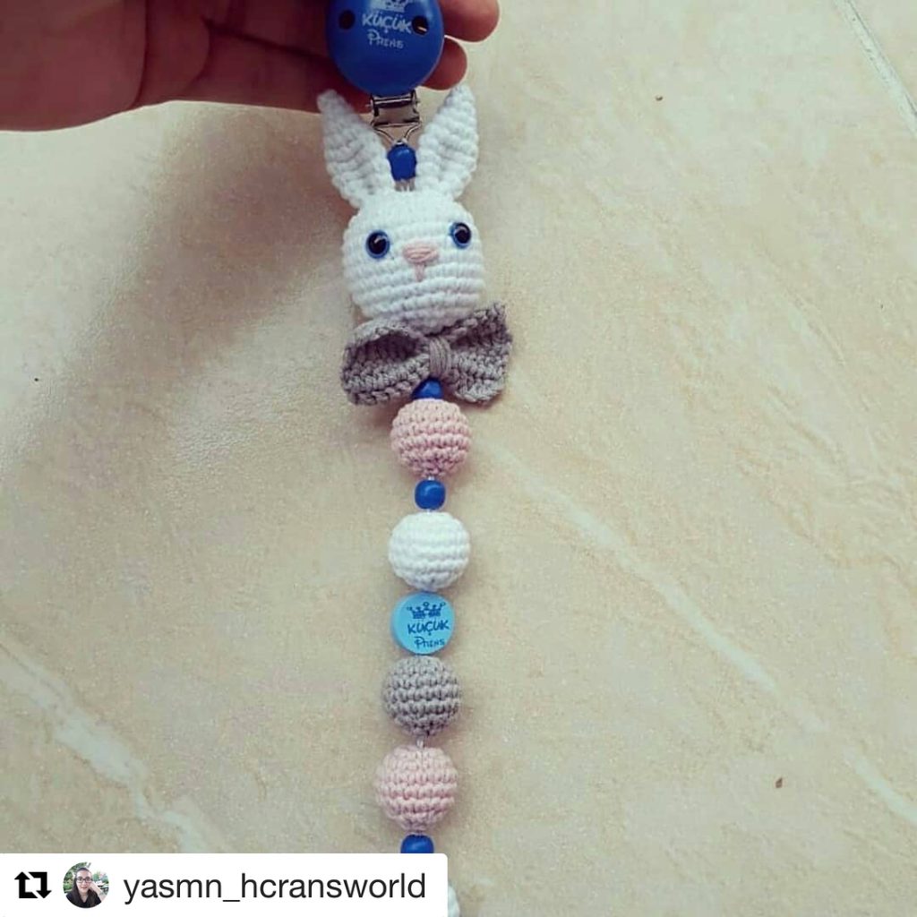 Tavşanlı Emzik amigurumi tarifi