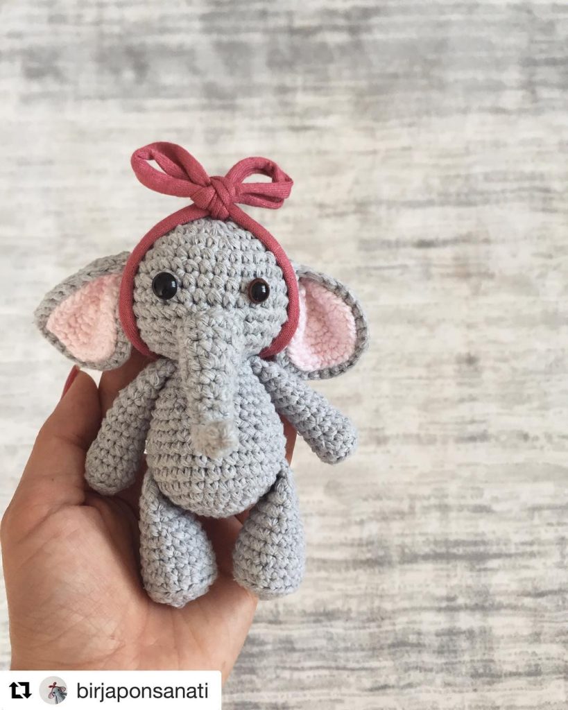 Bebek Fil amigurumi tarifi