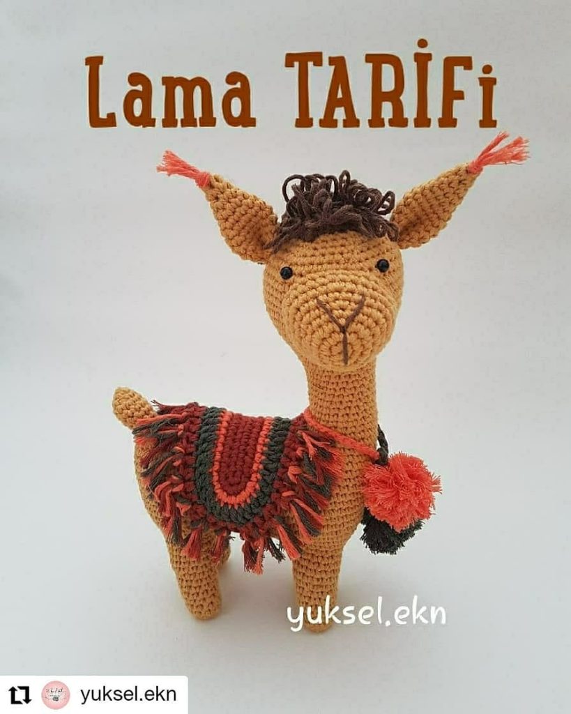 Lama Tarifi amigurumi tarifi