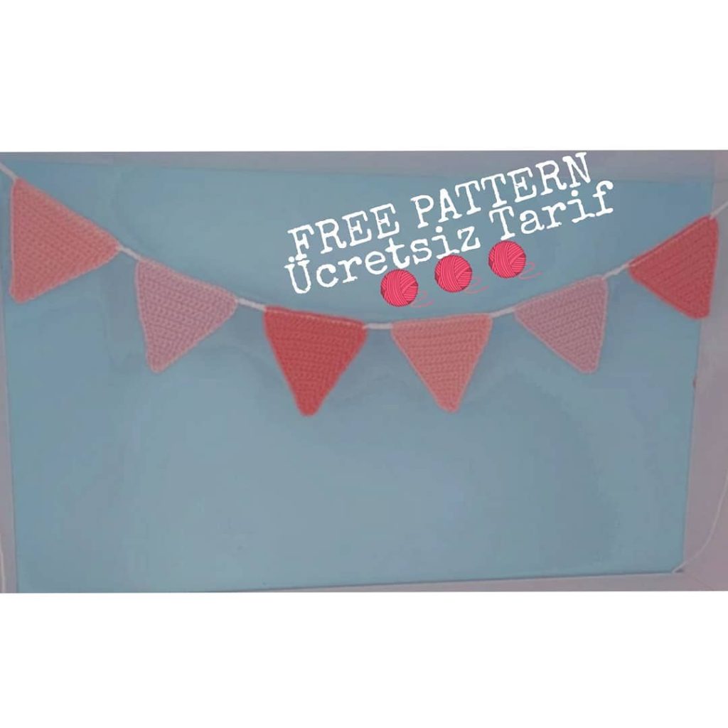 Bayrak Tarifi amigurumi tarifi