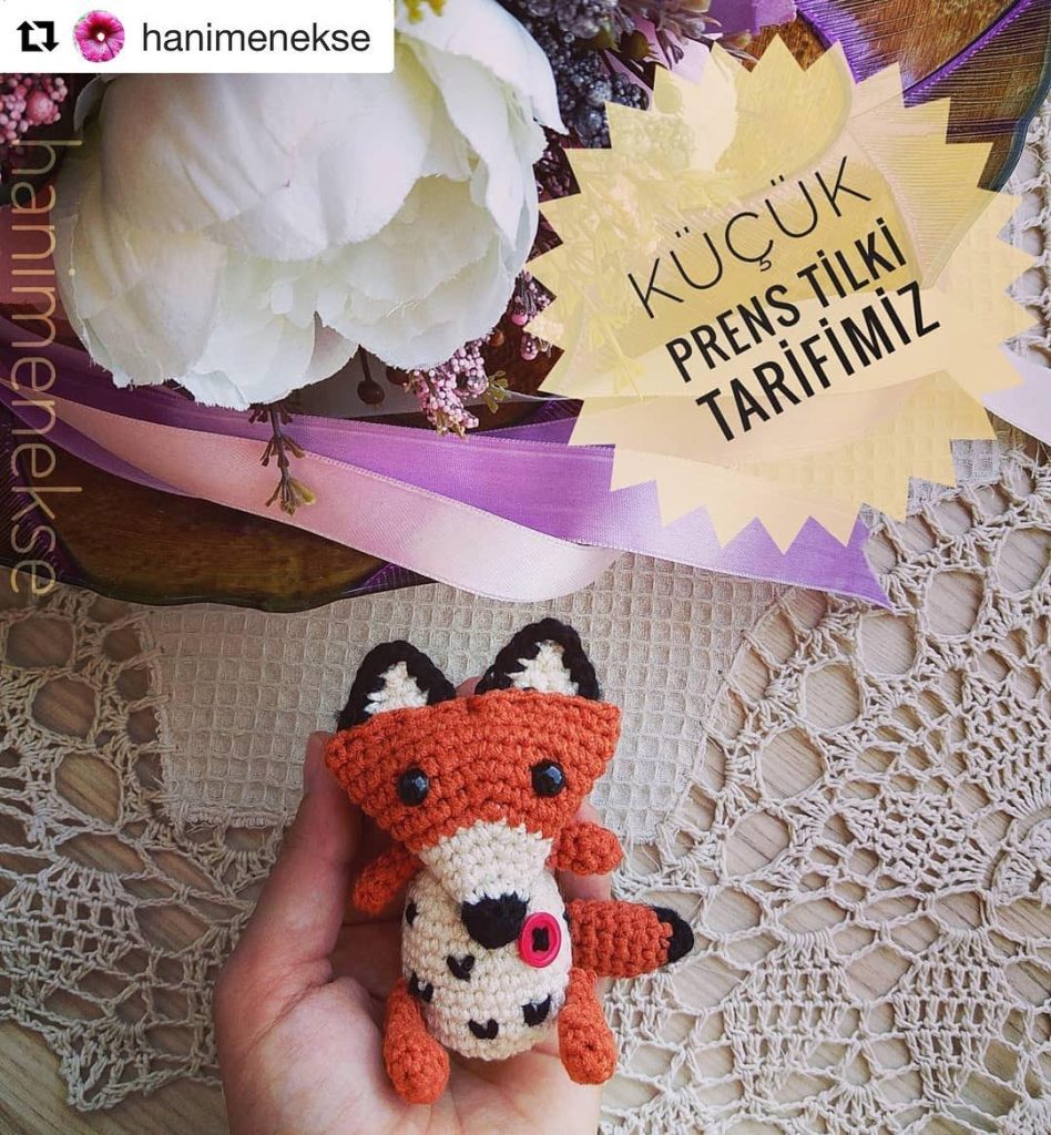 Küçük Tilki Tarifi amigurumi tarifi
