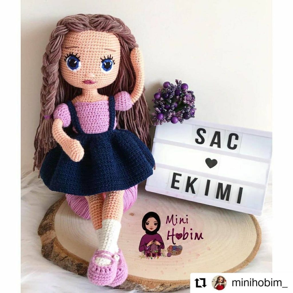 Saç Ekimi amigurumi tarifi