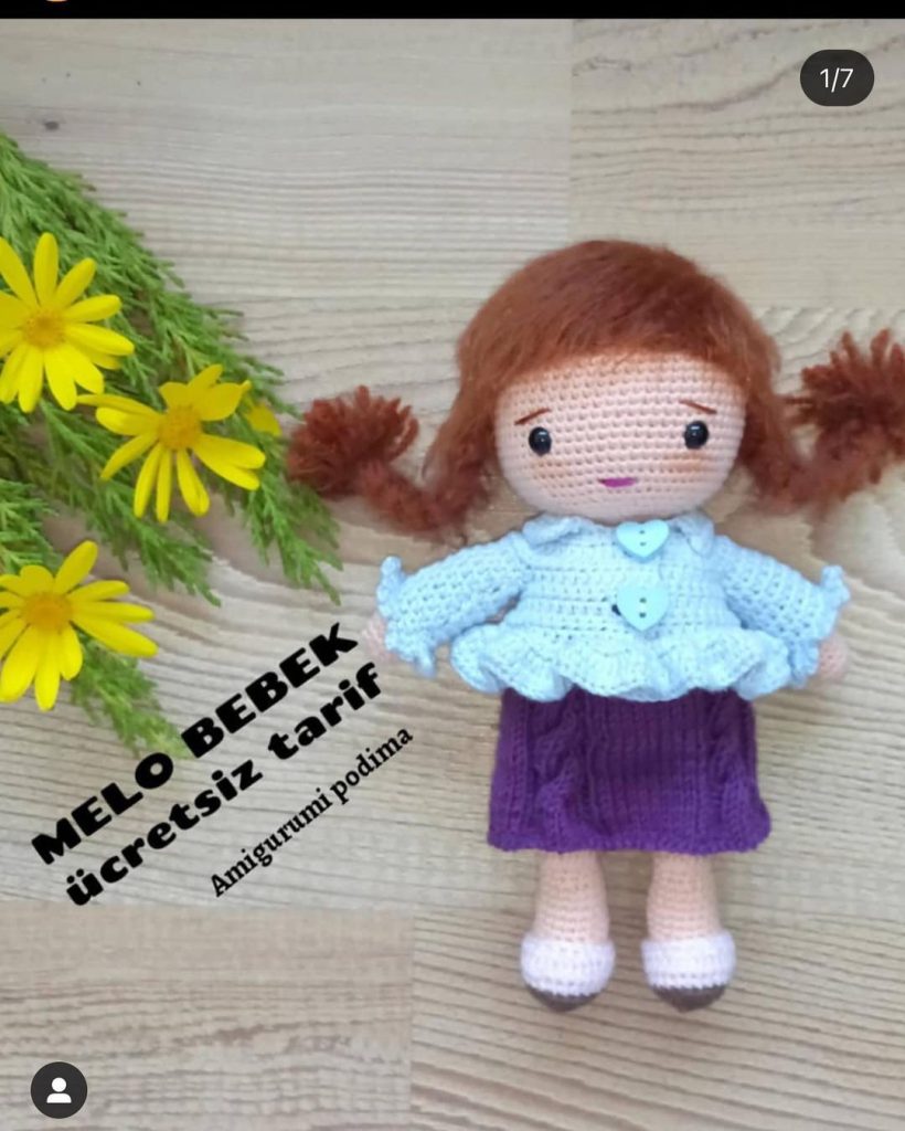 Melo Bebek amigurumi tarifi