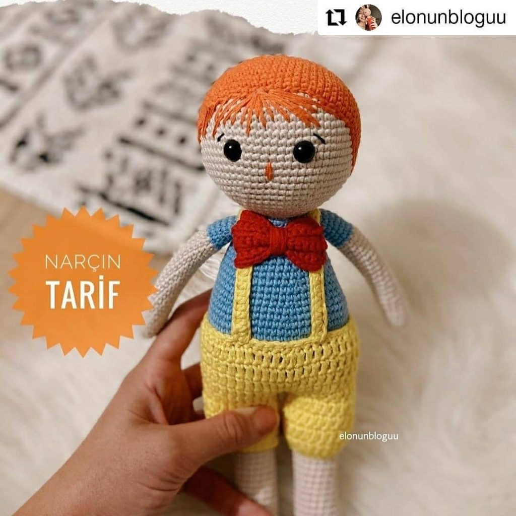 Narçın Bebek amigurumi tarifi