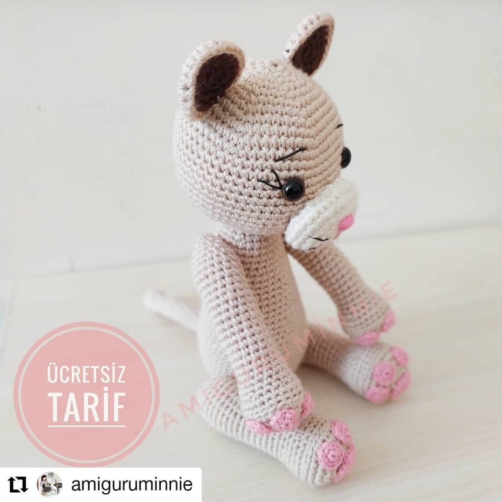 Lola Kedi amigurumi tarifi