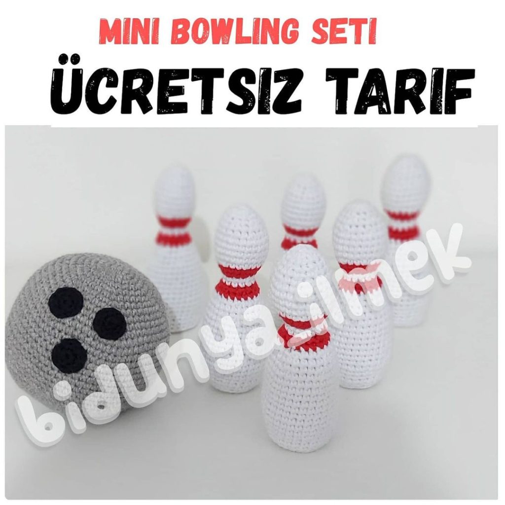 Bowling Seti amigurumi tarifi