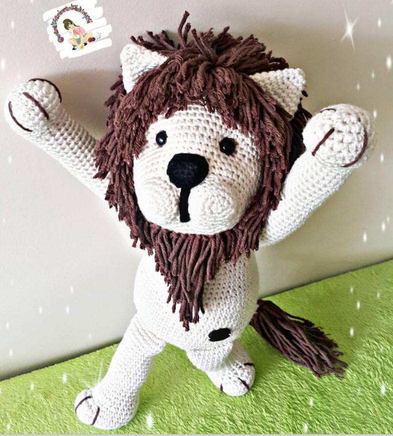 Aslan amigurumi tarifi