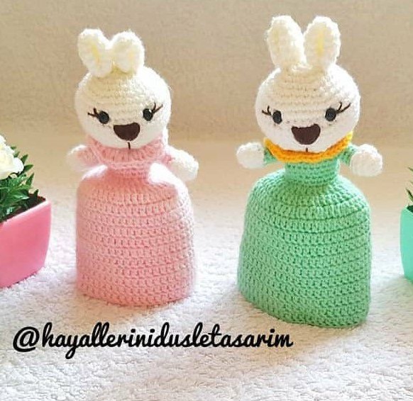 Dönen Tavşik Tavşan amigurumi tarifi