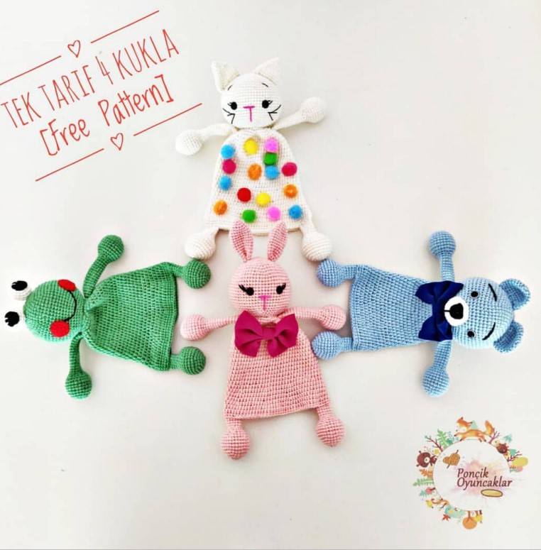 Kukla Çoklu amigurumi tarifi