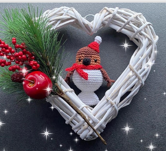 Küçük Serçe amigurumi tarifi