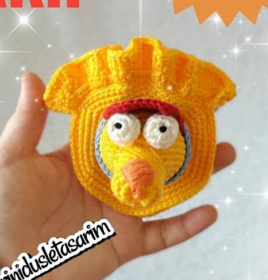 Kral Şakir Cüzdan amigurumi tarifi