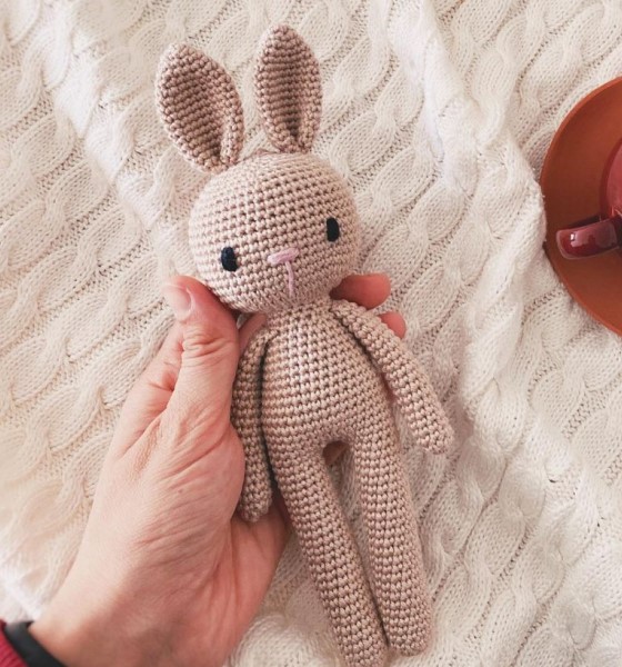 Lokum Tavşan amigurumi tarifi