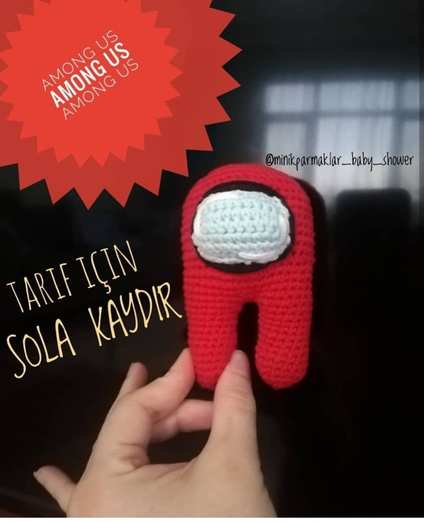 Among Us amigurumi tarifi