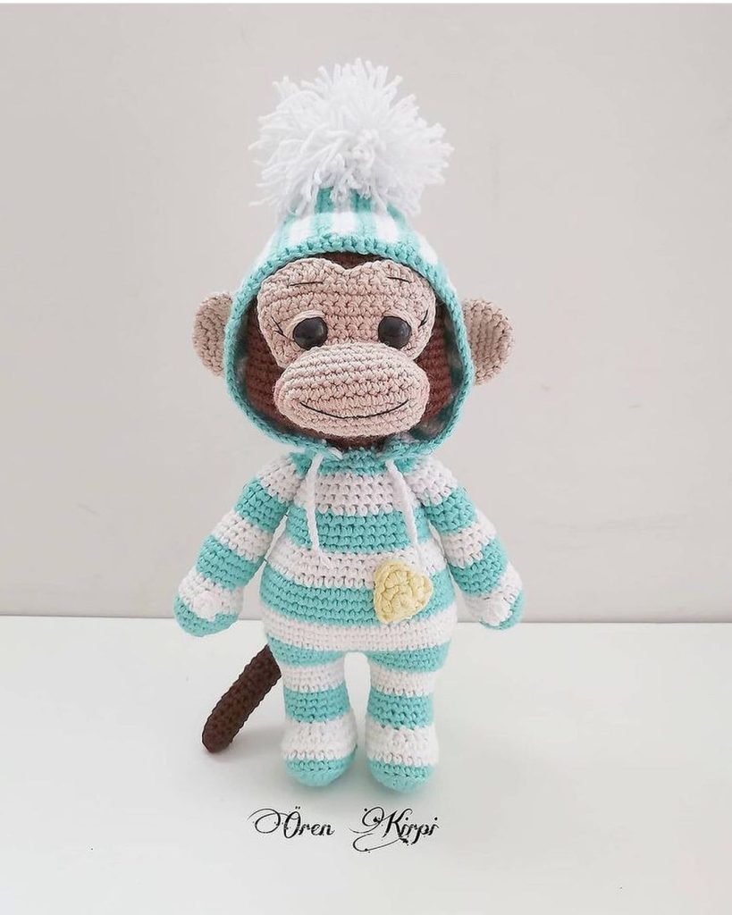 Maymun amigurumi tarifi