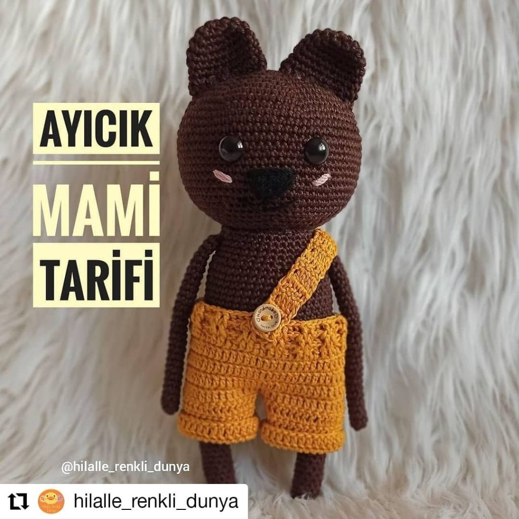 Ayıcık Mami amigurumi tarifi