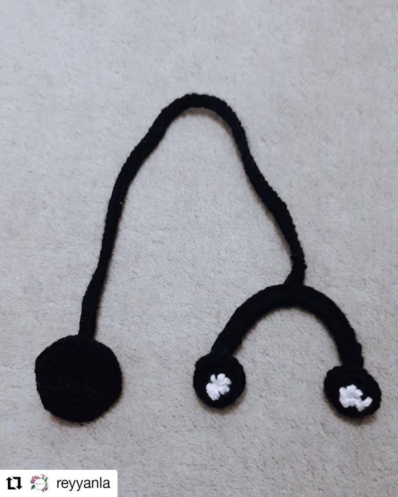 Steteskop amigurumi tarifi