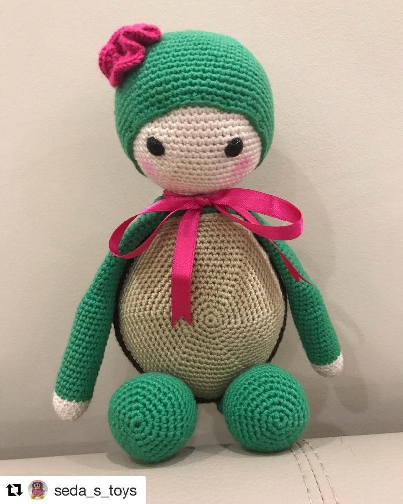 Lala Kaplumbağa amigurumi tarifi