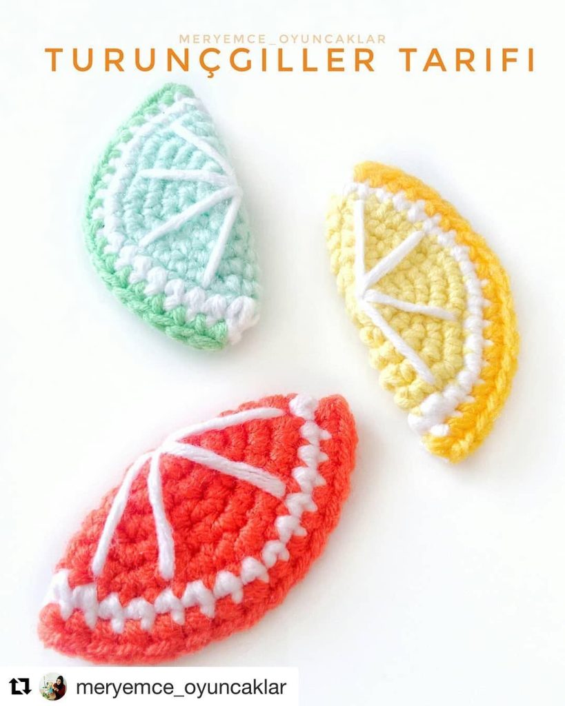 Turunçgiller amigurumi tarifi