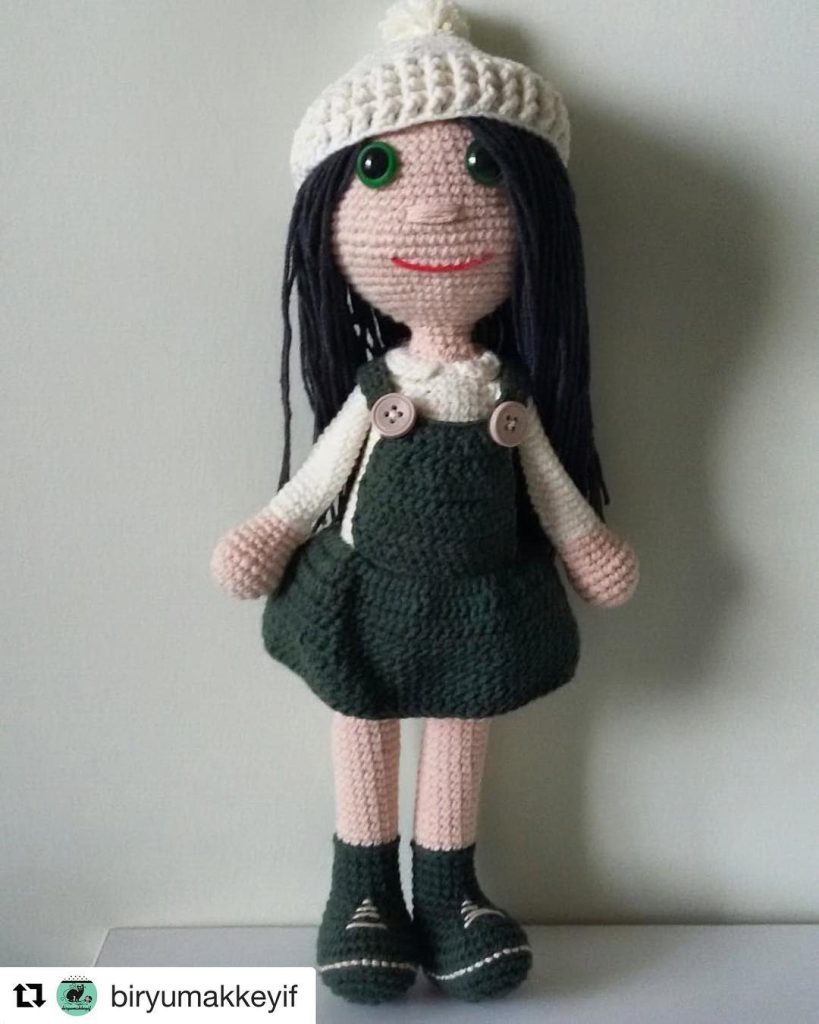 Büyük Boy Bebek amigurumi tarifi