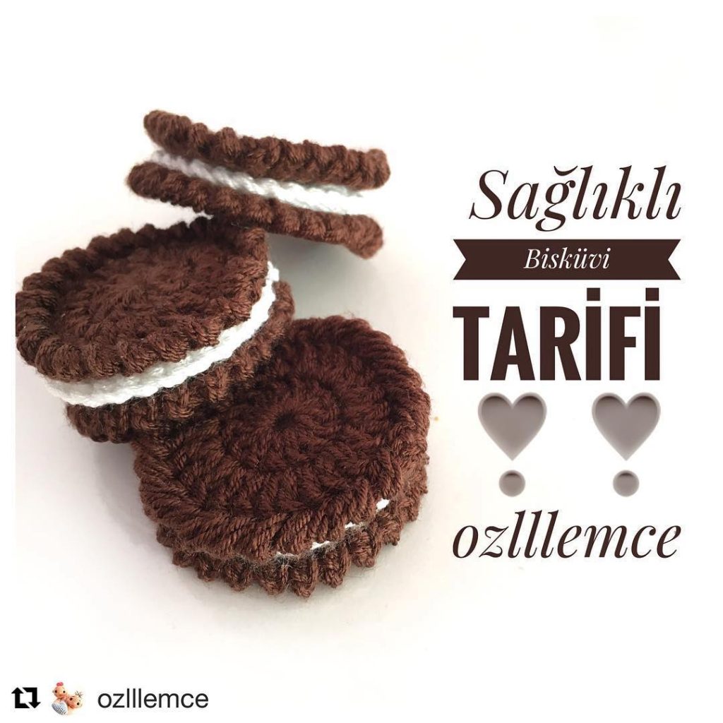 Bisküvi amigurumi tarifi