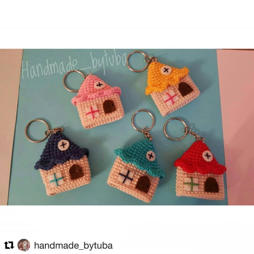Ev Anahtatlik amigurumi tarifi