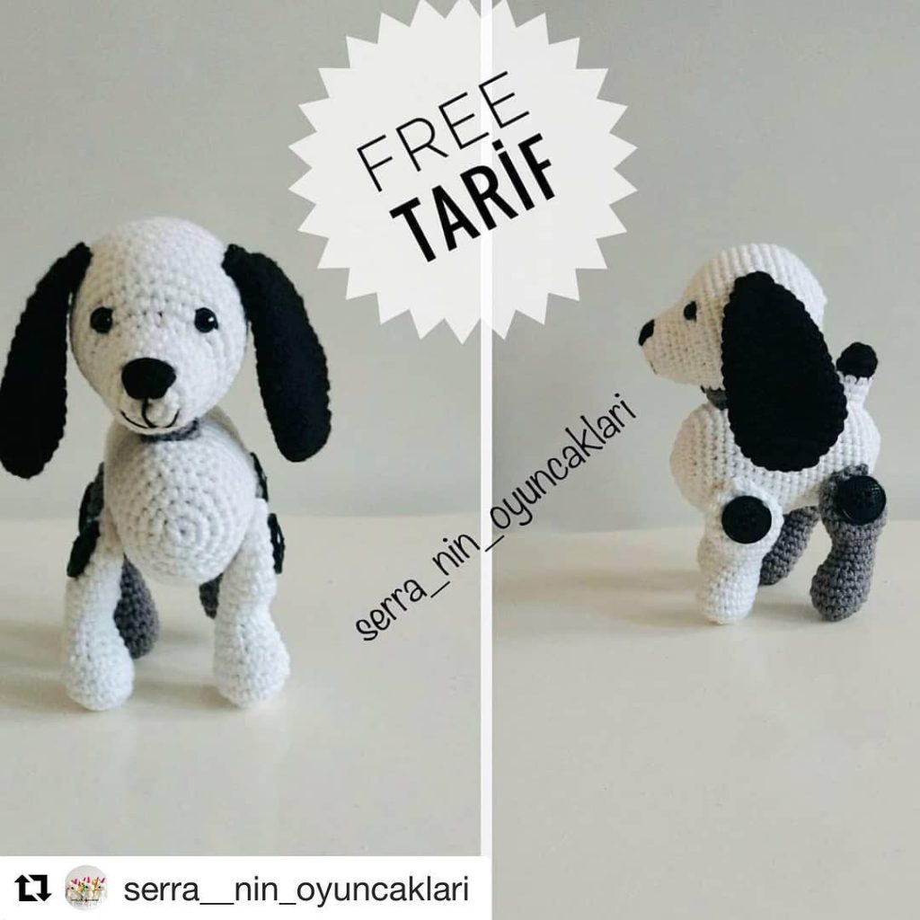 Sevimli Köpek amigurumi tarifi
