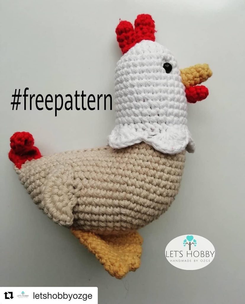 Tavuk amigurumi tarifi