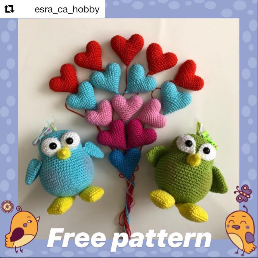 Tiki Ve Miki amigurumi tarifi