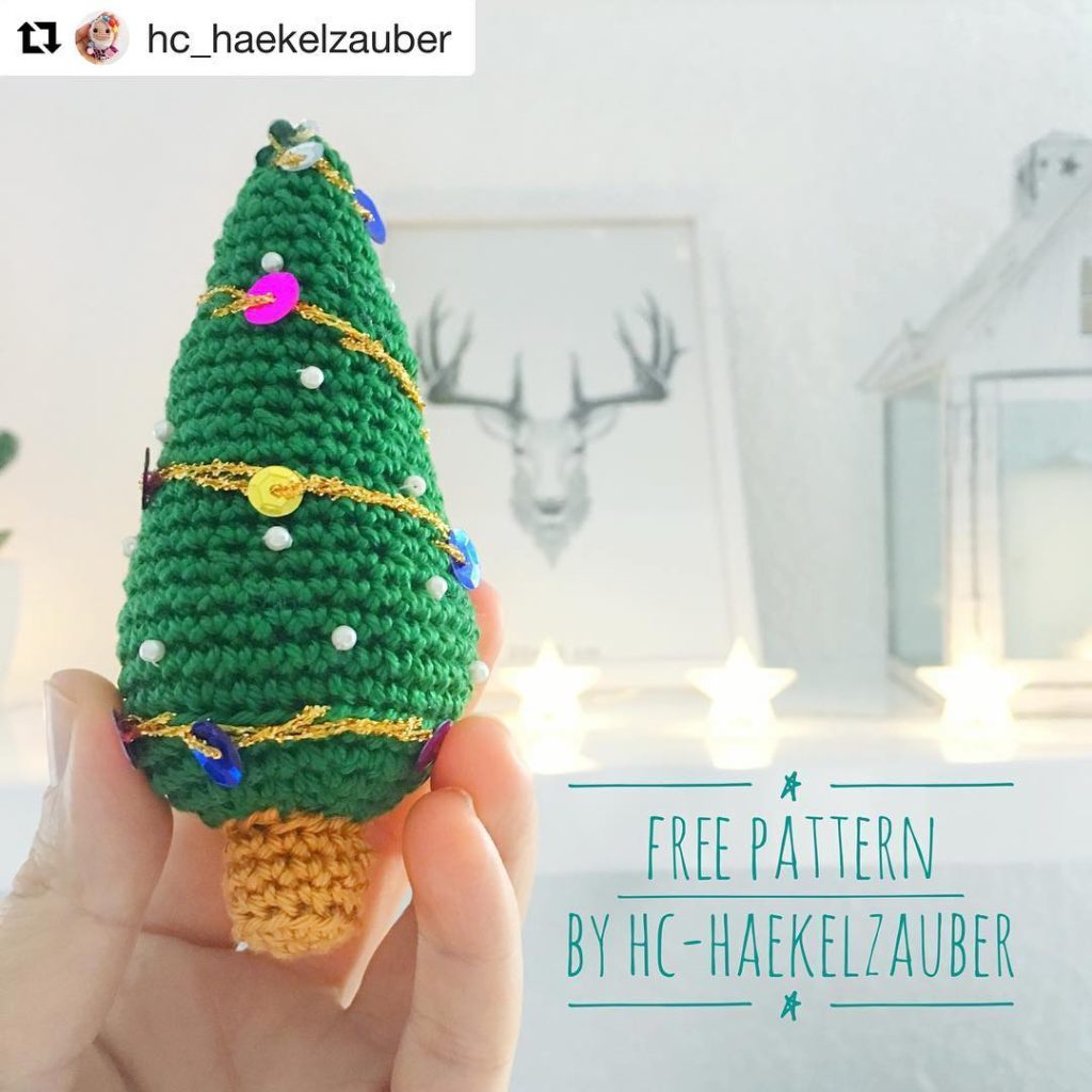 Yılbaşı Ağacı amigurumi tarifi