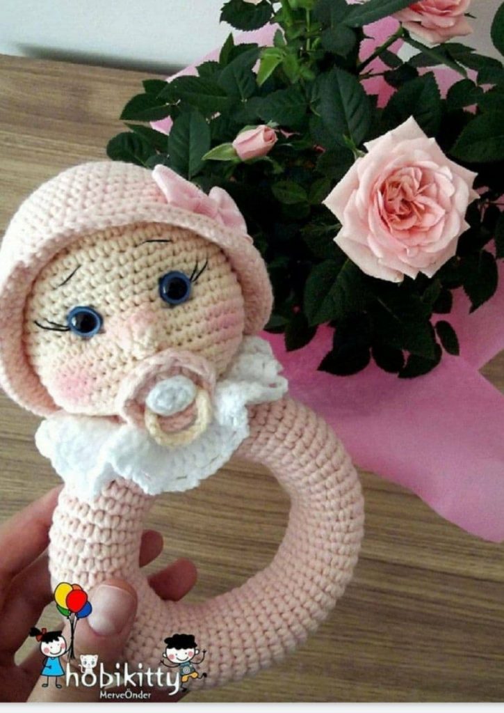 Afacan Bebek Çıngırak amigurumi tarifi