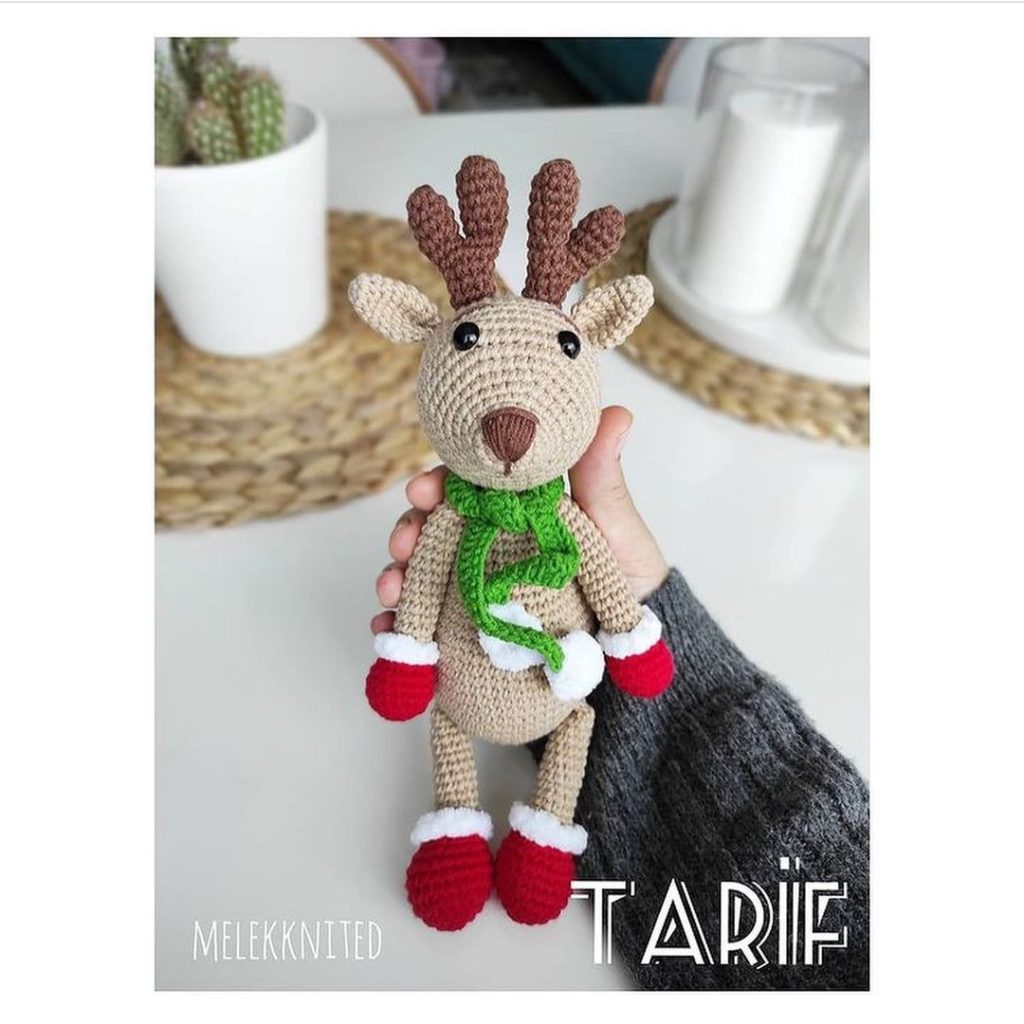 Sevimli Geyik amigurumi tarifi