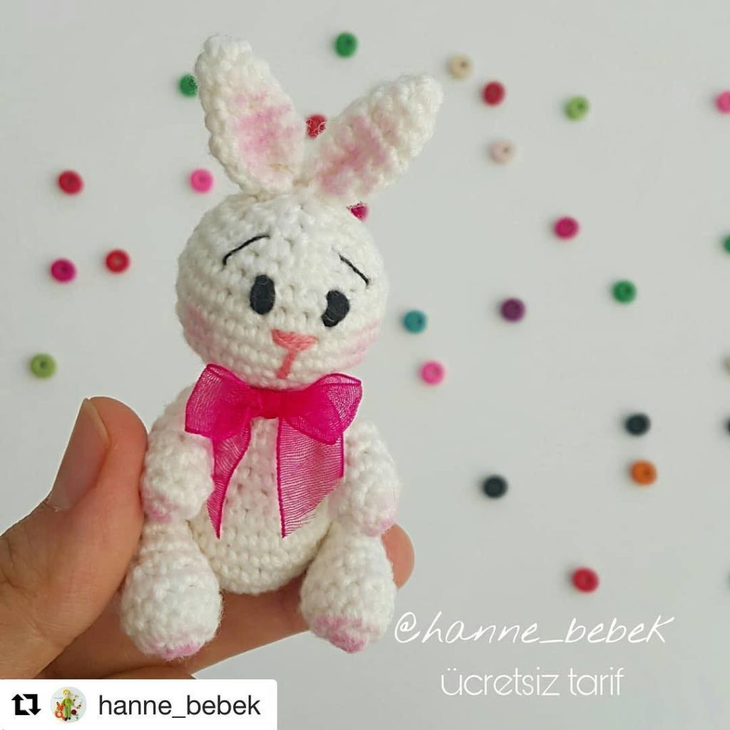 Minnak Tavşan amigurumi tarifi
