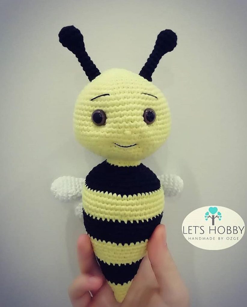 Arı amigurumi tarifi