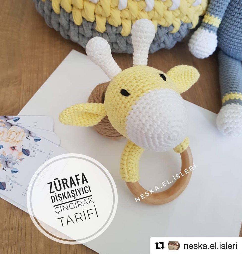 Zürafa amigurumi tarifi