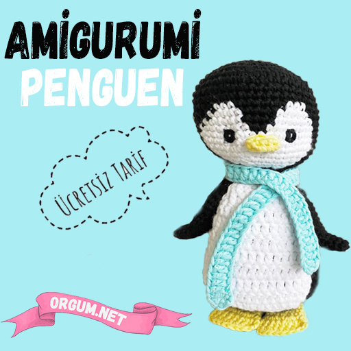 Penguen amigurumi tarifi