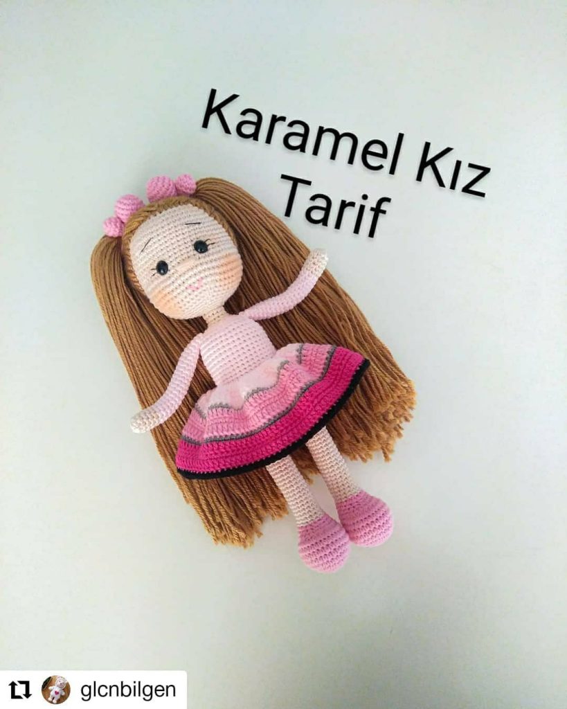 Karamel Kız amigurumi tarifi