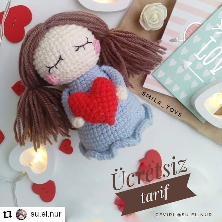 Kalpli Bebek amigurumi tarifi
