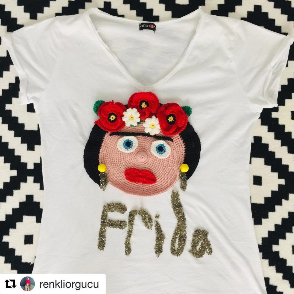 Frida Kahlo Desen Tarifi amigurumi tarifi