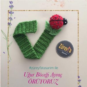 Uğur Böcekli Kitap Ayracı