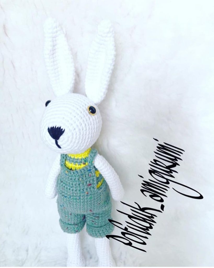 Köpük Tavşan Tarifi amigurumi tarifi