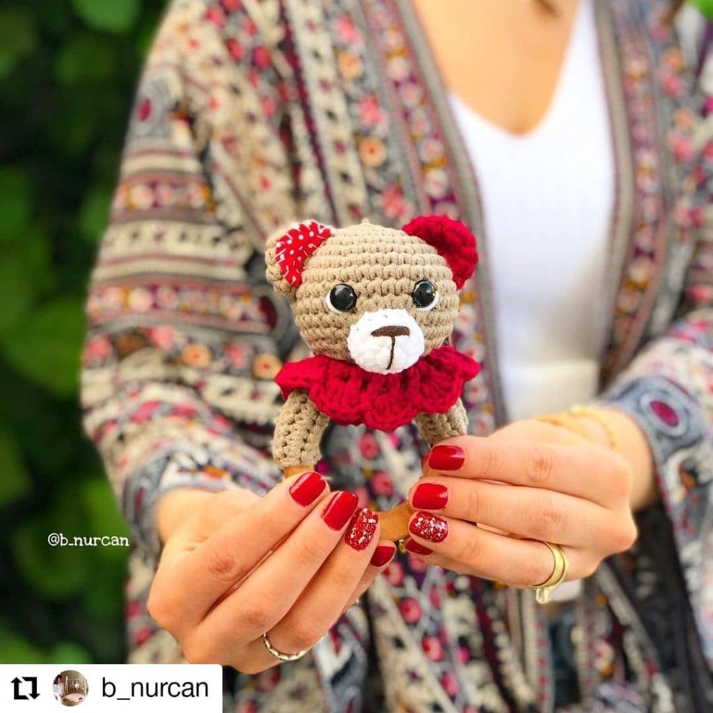 Fındık Çıngırak amigurumi tarifi