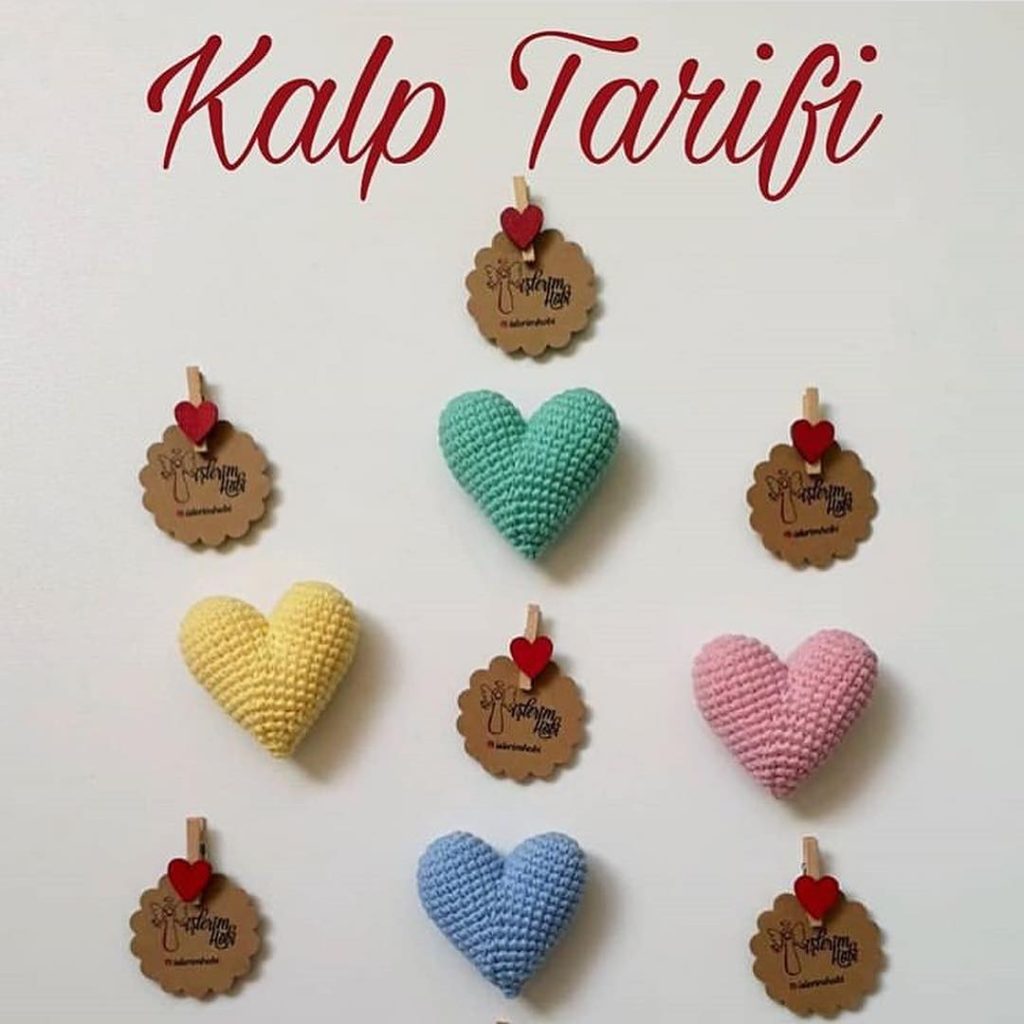 Kalp Tarifi amigurumi tarifi