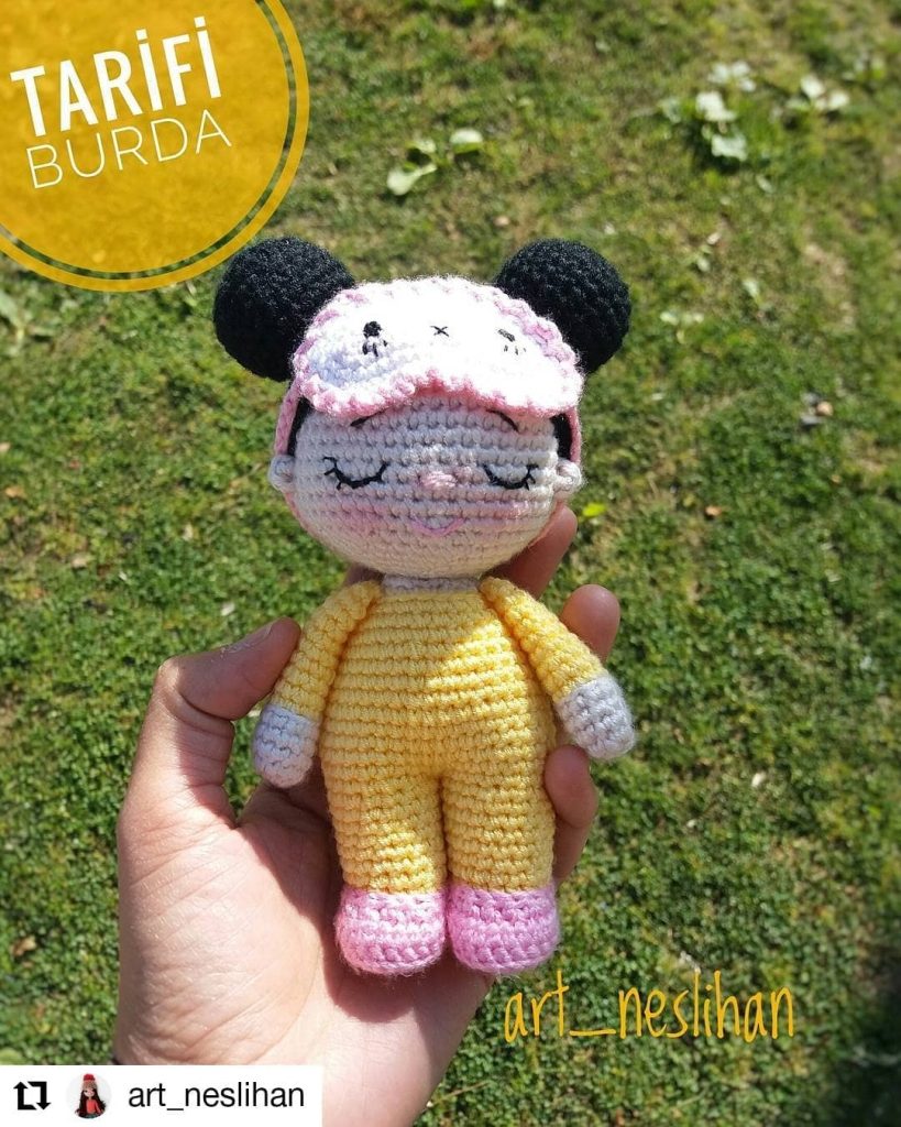 Küçük Bebek amigurumi tarifi