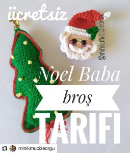 Noel Baba Broş