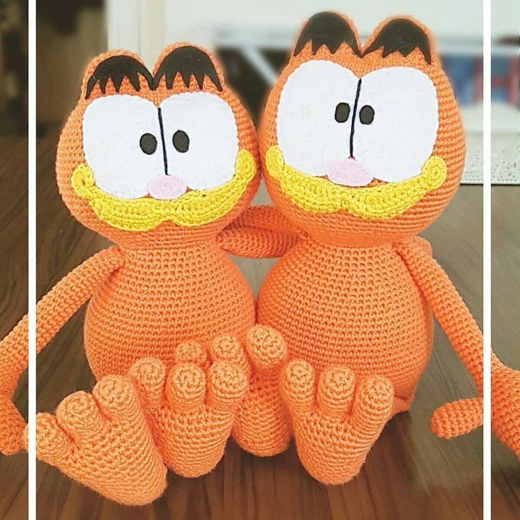 ♡ Garfield Tarifi ♡ amigurumi tarifi