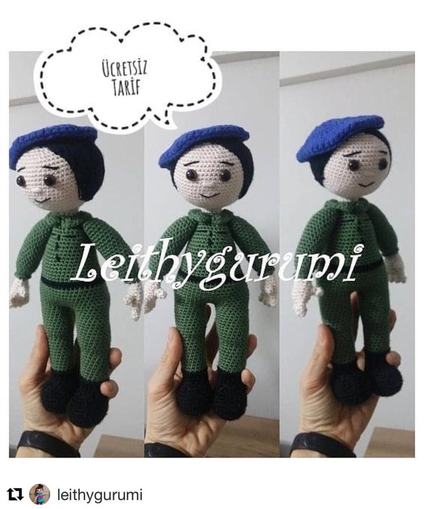 Asker Tarifi amigurumi tarifi