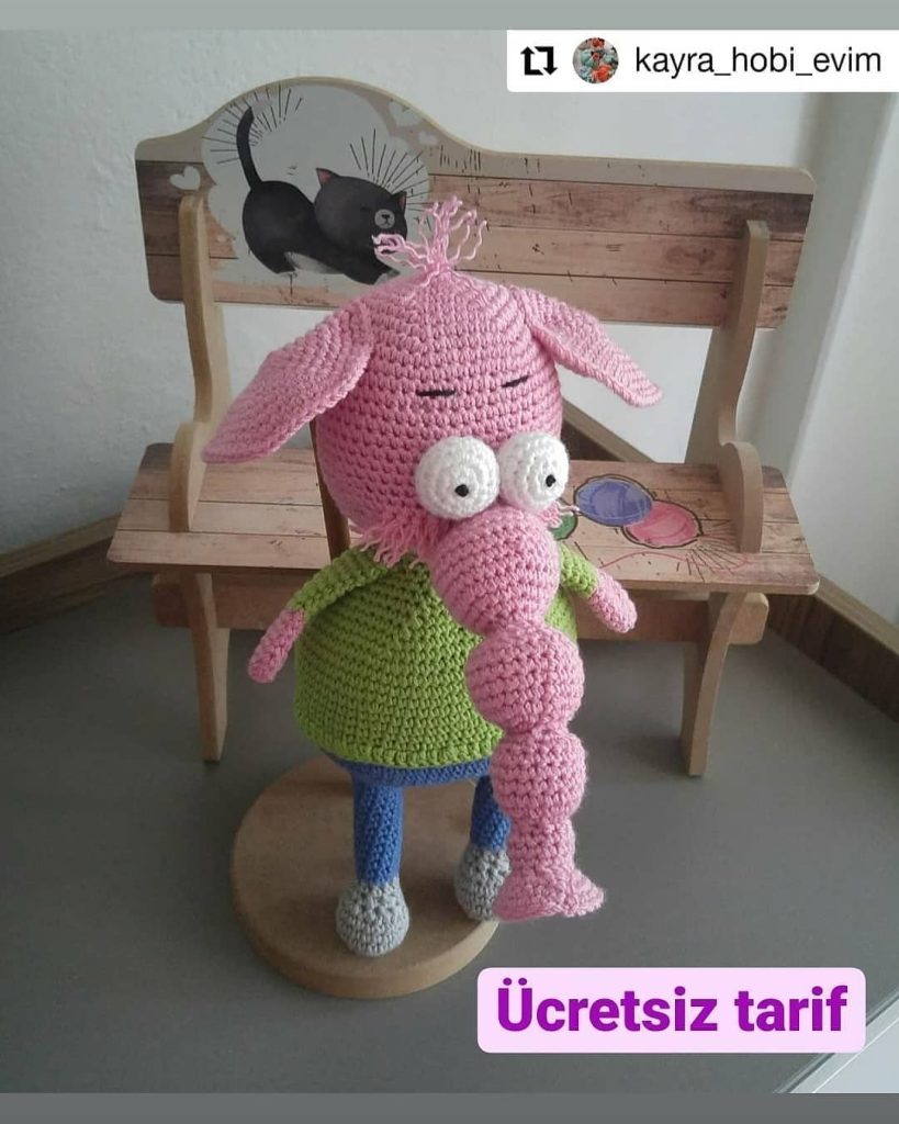 Fil Necati amigurumi tarifi